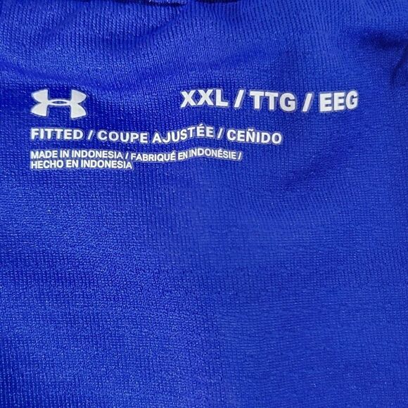 Under Armour Launch Shorts Mens Size XXL 2XL Running Athletic 5" Blue Print NWT - Picture 11 of 14